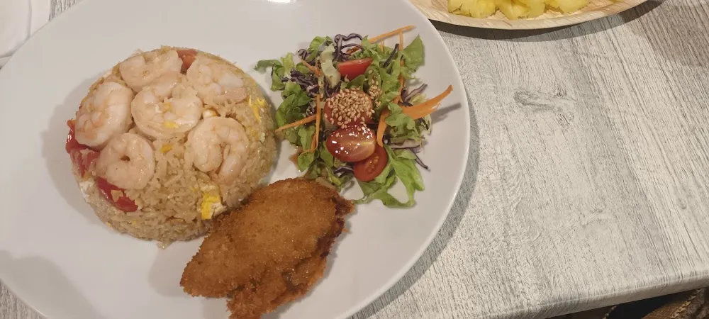 Riz Thaï Frit Crevette